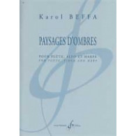 Beffa K. Paysages D'ombres Flute Alto Harpe
