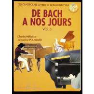 de Bach A Nos Jours Vol 3 Piano
