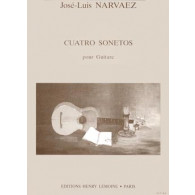 Narvaez J.l. Cuatro Sonetos Guitare