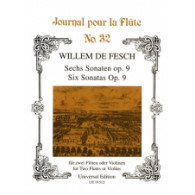 de Fesch W. Sonatas OP 9 Flutes