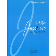 Ghidoni A. Lirico Jazzy Duo Flute et Clarinette