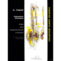 Caplet A. Impressions D'automne Saxophone
