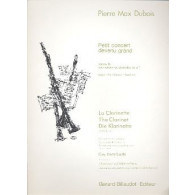 Dubois P.m. Petit Concert Devenu Grand Vol 3 Clarinettes