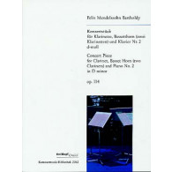 Mendelssohn F. Konzerstuck N°2 OP 114 Clarinettes
