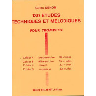 Senon G. 130 Etudes Techniques et Melodiques Vol A Trompette
