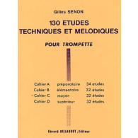 Senon G. 130 Etudes Techniques et Melodiques Vol C Trompette