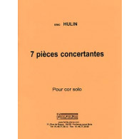 Hulin E. Pieces Concertantes Cor