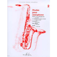 Delangle C. Etudes Pour Saxophones Vol 2
