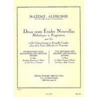 MAXIME-ALPHONSE 200 Etudes Nouvelles Melodiques Vol 5 Cor