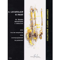 Lecapelain A./prost N. 32 Etudes Miniatures Saxophone