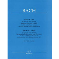 Bach J.s. 3 Sonates Flute