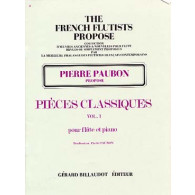 Pieces Classiques Vol 1 Flute