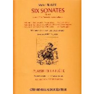 Blavet M. 6 Sonates OP 2 Vol 3 Flute