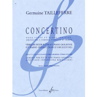 Tailleferre G. Concertino Flute