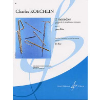 Koechlin C. Monodies OP 123 Flute Solo