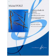 Folz M. CAPRICE-ETUDE de Concert Flute Piccolo