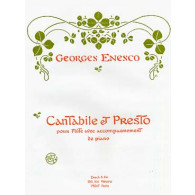 Enesco G. Cantabile et Presto Flute