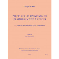 Boeuf G. Precis Sur Les Harmoniques Des Instruments A Cordes