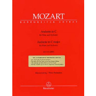 Mozart W.a. Andante KV 315 Flute