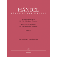Haendel G.f. Concerto G Moll Hwv 287 Flute