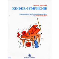 Mozart L. KINDER-SYMPHONIE Piano 4 Mains et Jouets