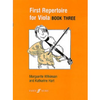 First Repertoire For Viola  Book 3 Alto
