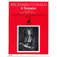 Corelli A. 6 Sonatas OP 5 Vol 1 Flute A Bec