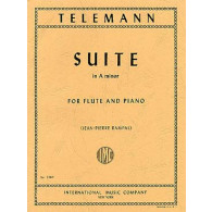 Telemann G.p. Suite la Mineur Flute