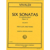 Vivaldi A. Sonatas IL Pastor Fido Vol 2 Flute