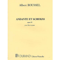 Roussel A. Andante et Scherzo OP 51 Flute