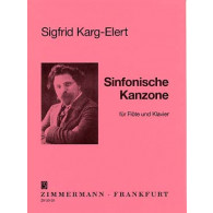 KARG-ELERT S. Sinfonische Kanzone Flute