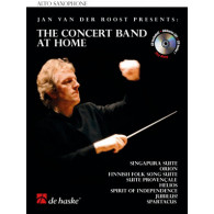 Van Der Roost J. The Concert Band AT Home Saxo Mib