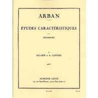 Arban Etudes Caracteristiques Trombone