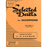 Voxman H. Selected Duets Vol 2 Saxophones