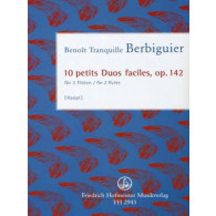 Berbiguier B.tr. Petits Duos Faciles OP 142 Flutes