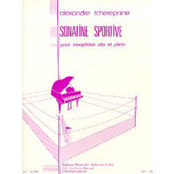 Tcherepnine A. Sonatine Sportive Saxo Alto