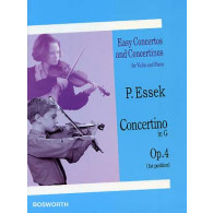 Essek P. Concertino OP 4 en G Violon