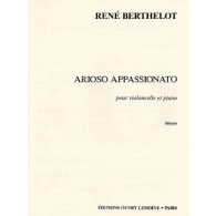 Berthelot R. Arioso Appassionato Violoncelle