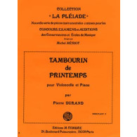 Durand P. Tambourin de Printemps Violoncelle