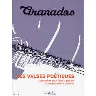 Granados E. Les Valses Poetiques Flute et Guitare