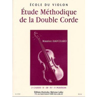 Hauchard M. Etude Methodique de la Double Corde Vol 2 Violon