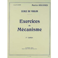 Hauchard M. Exercices de Mecanisme 1ER Cahier Violon
