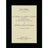 Challan H. 380 Basses et Chants Donnes Vol 2B