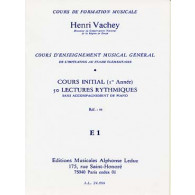 Vachey H. 50 Lectures Rythmiques E1