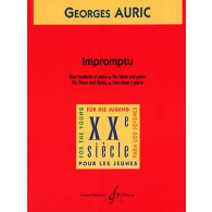 Auric G. Impromptu Hautbois