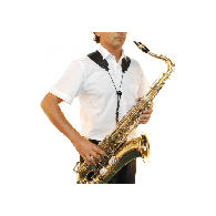 Sangle Saxophone BG S50SH A-T Yoke Bretelles