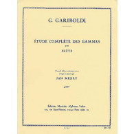 Gariboldi G. Etude Complete Des Gammes Flute