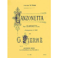 Pierne G. Canzonetta Clarinette