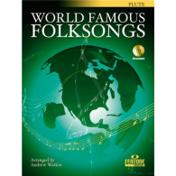 World Famous Folksongs Flute