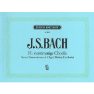 Bach J.s. 371 Vierstimmige Chorale Orgue